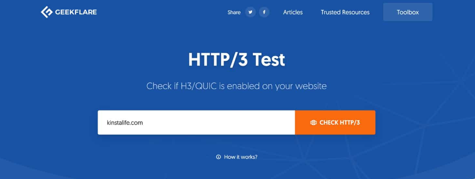 HTTP/3 Test
