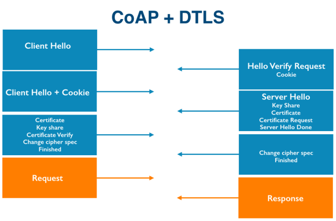 CoAP + DTLS