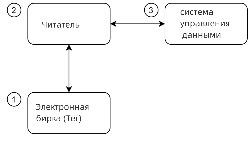 Состав RFID системы