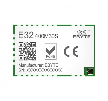 E32-400M30S Based on the SX1278 produced by Semtech 433/470MHz LoRa TM SMD wireless module with the maximum transmission power of 1W