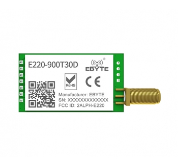 Ebyte LLCC68 10-километровый модуль беспроводного передатчика 915 МГц LoRa Rf Module