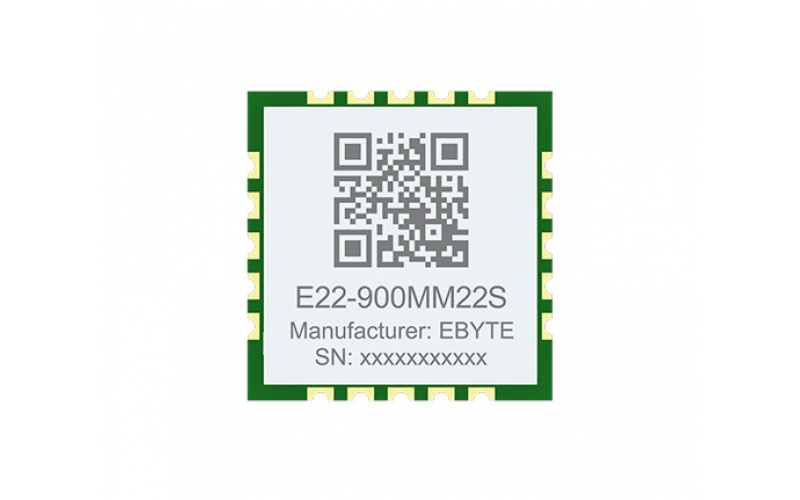 E22-900MM22S SX1262 LoRa module 868/915MHz ultra small size Lora SMD module