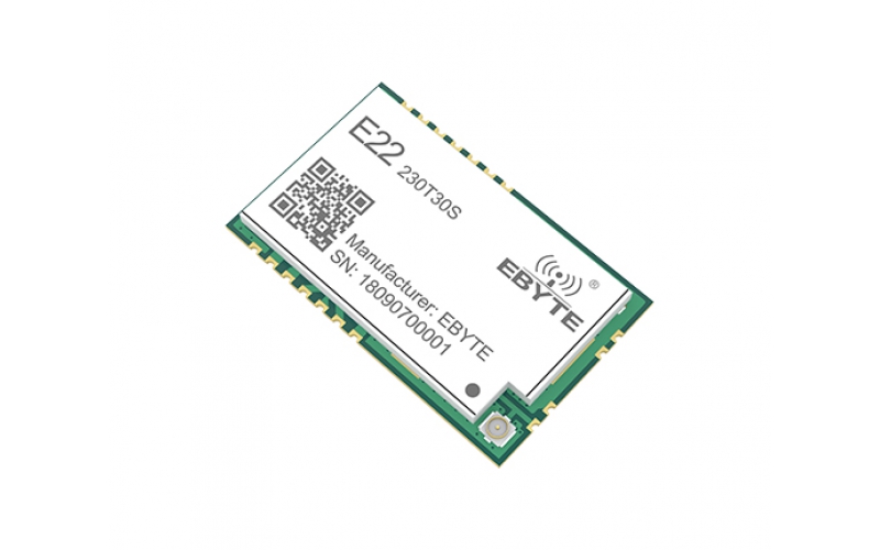 E22-230T30S Ebyte Semtech LoRa solution UART 10Km Range 230MHz 30dBm SMD TCXO External and UFL Antenna LoRa Wireless