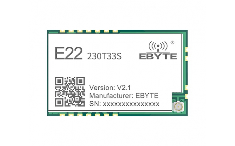 E22-230T33S LoRa solution 230MHz High-power LoRa spreading Relay networking Wireless serial port module