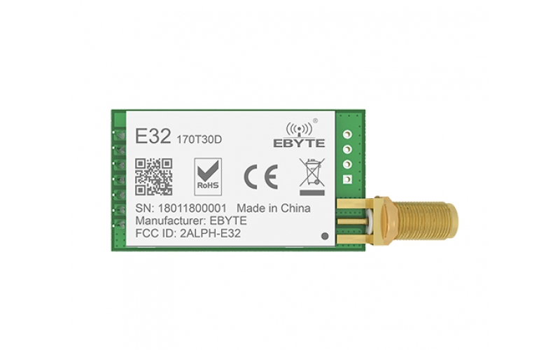 E32-170T30D Ebyte 8km 170MHz long range wireless modem module