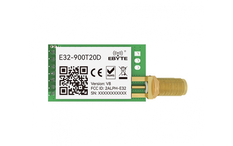 E32-900T20D Ebyte 868MHz LoRa solution Semtech IC long distance UART 20dBm lora module