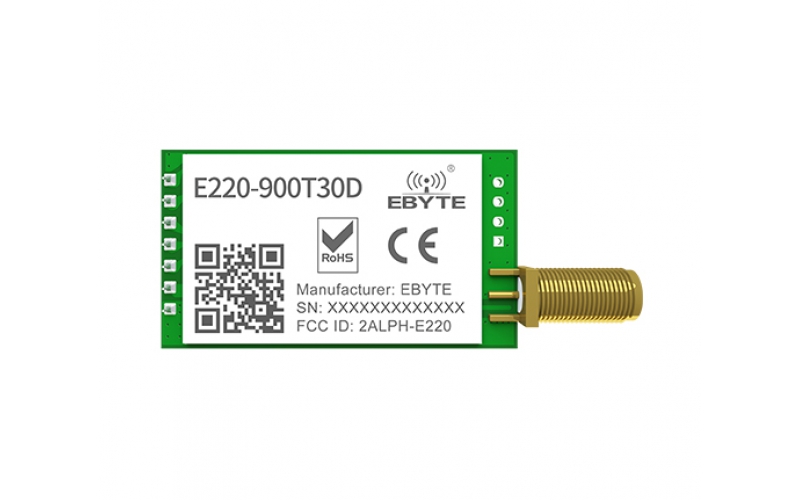 E220-900T30D Ebyte LLCC68 10km Long Distance Wireless Transmitter Module 915MHz LoRa Rf Module