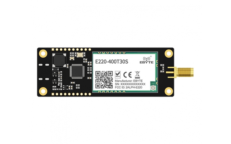 E220-400TBH-SC LoRa test evaluation kit OLED screen RF transceiver long distance