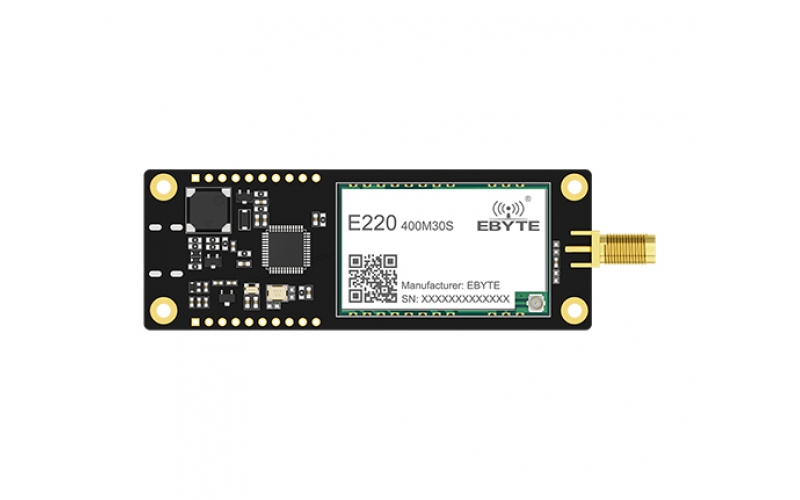 E220-400MBH-SC LoRa module test evaluation kit OLED screen RF transceiver long distance