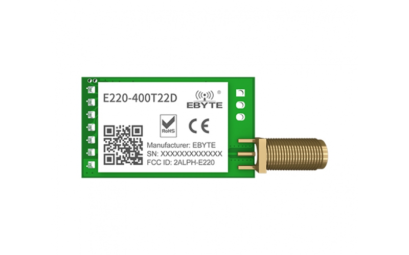 E220-400T22D Wireless Module RSSI ISM 433MHz 470MHz 22dBm LoRa Spread Spectrum DIP UART Interface SMA-K Antenna Low Power