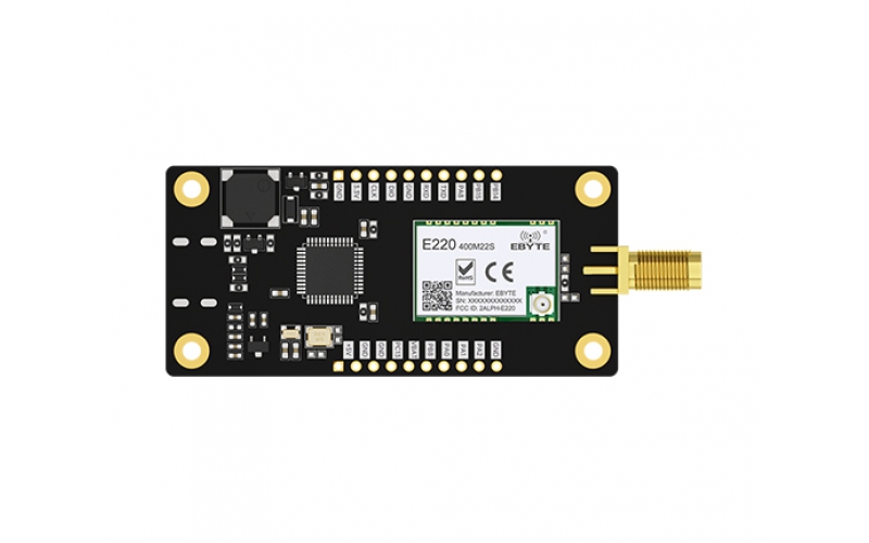 E220-400MBL-SC LoRa Module Evaluation and Test Kit OLED Display Long Distance RF Transceiver