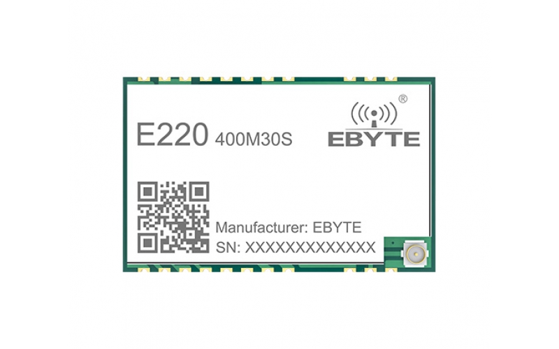 E220-400M30S LLCC68 433MHz 470MHz LoRaWAN Wireless RF Module 30dBm SPI 10km IPEX Stamp Hole SMD Transmitter Long Range IoT Mini