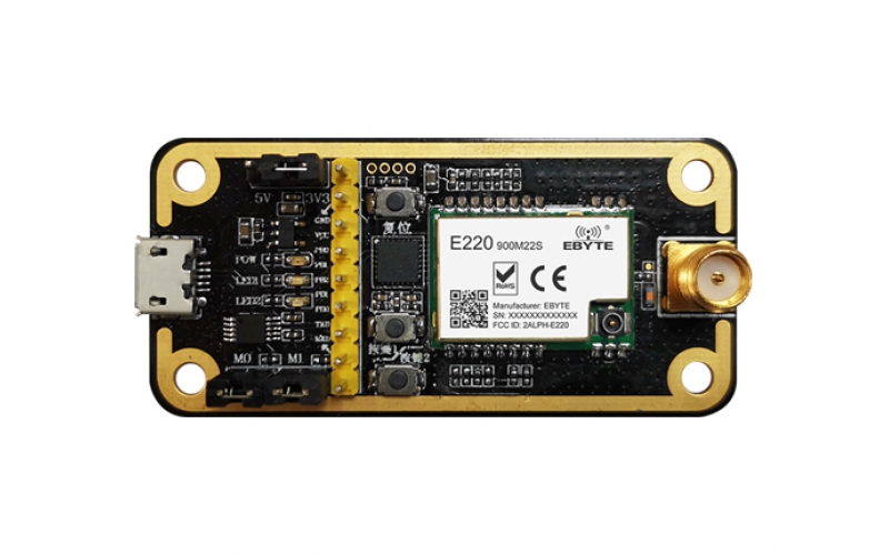 E220-900MBL-01 Lora llcc68 pre-soldered development kit compatible with E07/E30/E220/E32/E22 stable to develop IoT