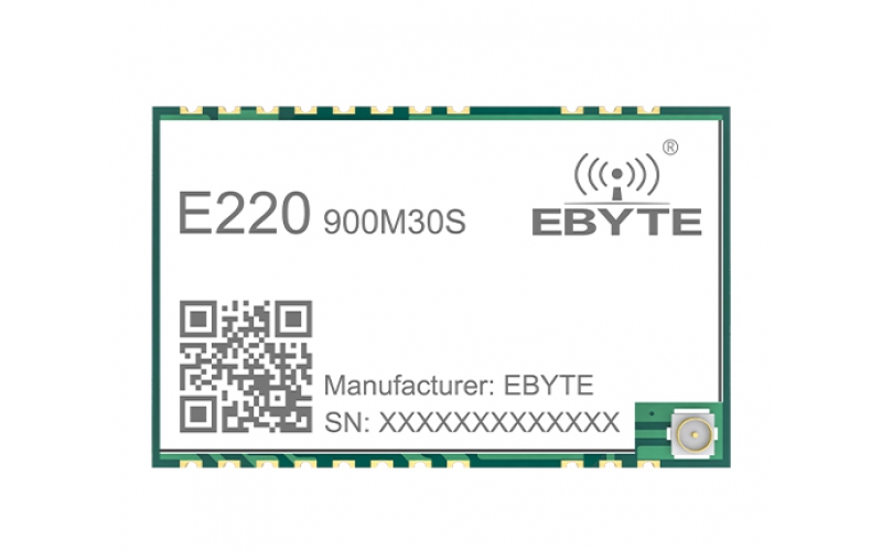 E220-900M30S LLCC68 868 МГц 915 МГц Модуль LoRa Ebyte 30 дБм 10 км Беспроводной трансивер и приемник IPEX / Stamp Hole Long Range IoT