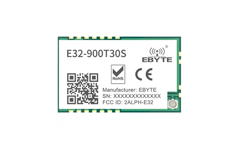 E32-900T30S Решение LoRa 868/915 МГц, 1 Вт TTL Беспроводной модуль LoRa