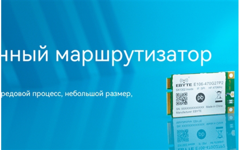 Шлюз LoRa: информационный мост между терминалом и сервером