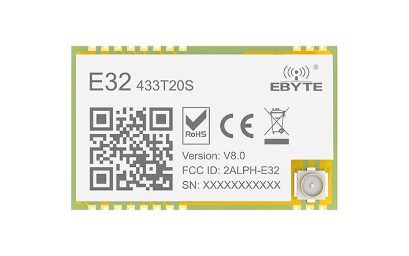 E32-433T20S Решение LoRa от SEMTECH Прозрачная передача микромодуля LoRa с защитой от помех на большие расстояния