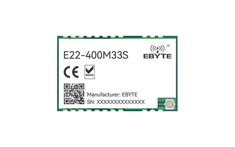 EBYTE E22-400M33S, 433/470 МГц, 33 дБм, чип SX1268, беспроводной модуль, радиочастотный модуль дальнего действия, 16 км