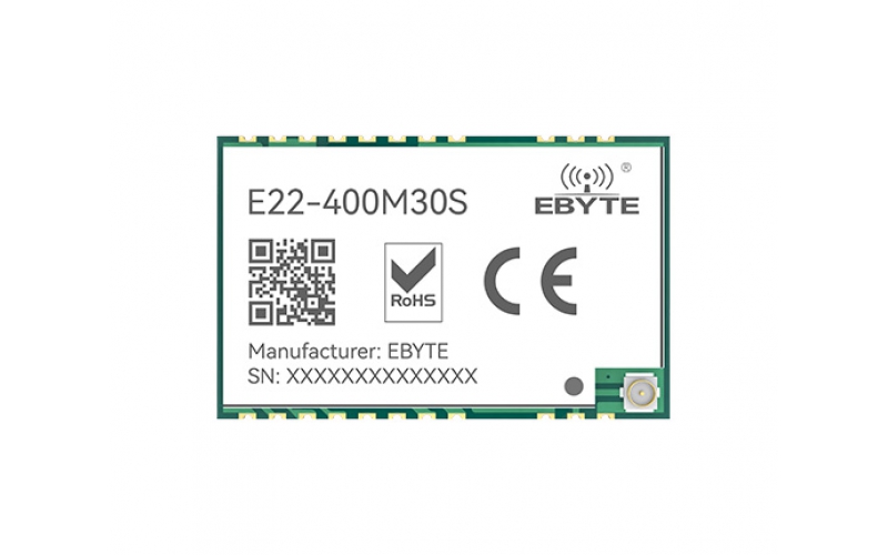 Sx1262 30 дБм SPI 6000 м Ebyte 400 МГц Лора SMD Sx1268